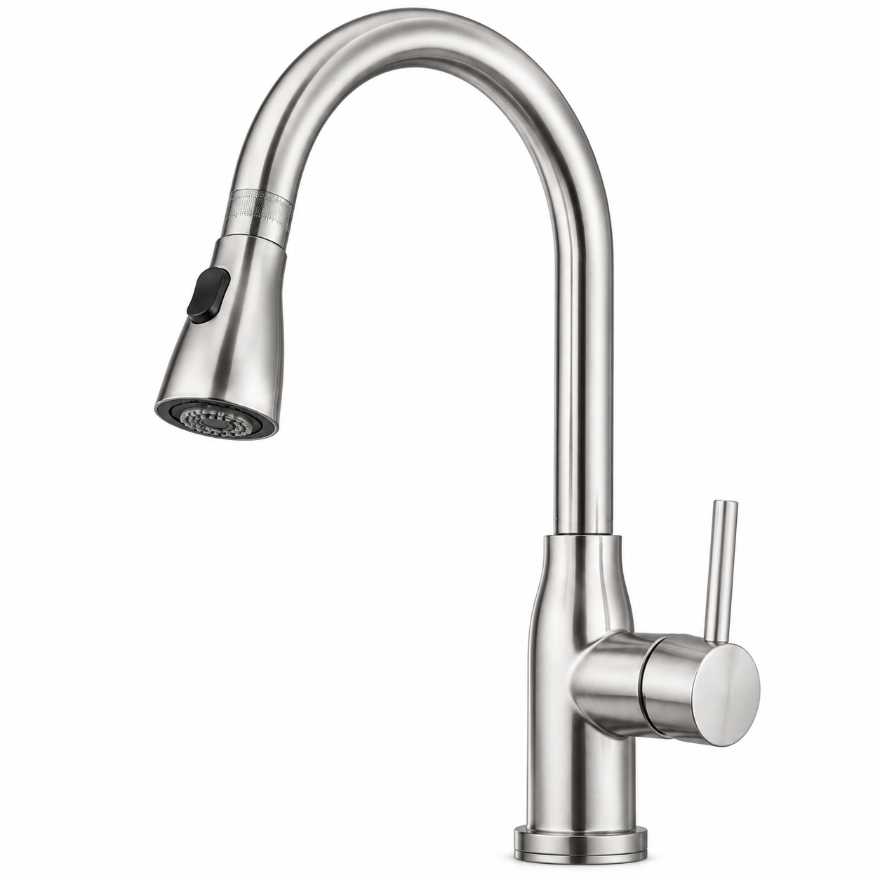 deutschlandlld™ AquaFlow Precision Stainless Steel Kitchen Faucet