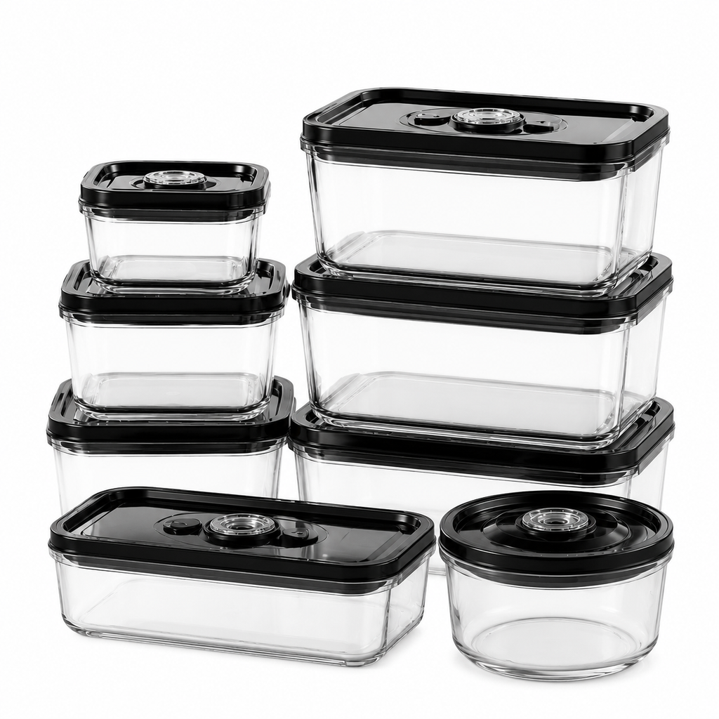deutschlandlld™ FreshLock Vacuum Storage Container Set